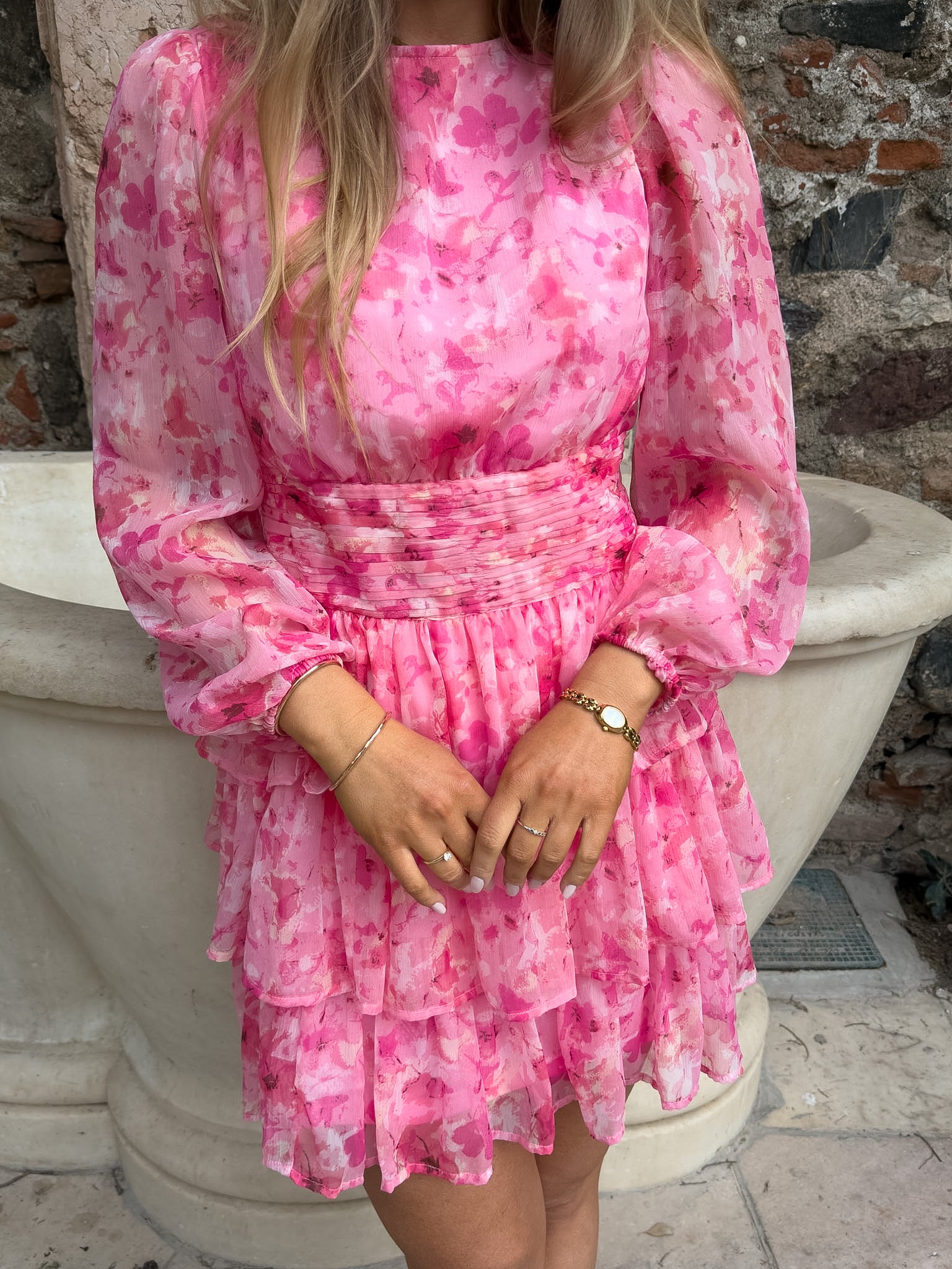 VMSMILLA Short Dress - Rose Shadow